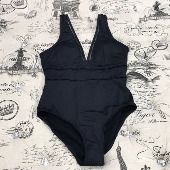 NWOT Sea Level Australia Spliced Plunge One-Piece Swimsuit - Picture 5 of 11